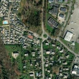 Vue satellite de Camping La Ville Mauny à Saint-Briac-sur-Mer
