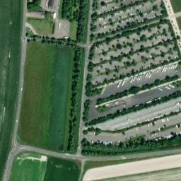 Vue satellite de Aire de camping-car à Beauvoir (3) à Beauvoir
