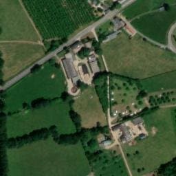 Vue satellite de La Champ de la Vallée à Beauvain