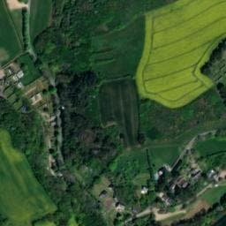 Vue satellite de Camping La Vallée à Erquy