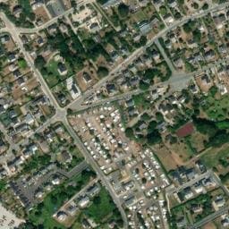 Vue satellite de Aire de camping-car à Lancieux à Lancieux