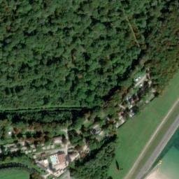 Vue satellite de Camping de la Forêt à Arrigny