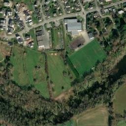 Vue satellite de Camping Les Étangs à Le Minihic-sur-Rance