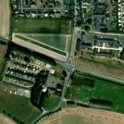 Vue satellite de Aire de camping-car à Cherrueix (2) à Cherrueix