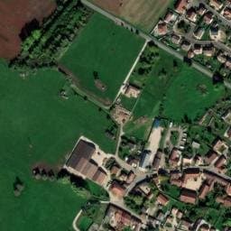 Vue satellite de Aire de camping-car des Caillotes à Landricourt