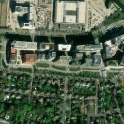 Vue satellite de Parking Europe Wacken à Schiltigheim