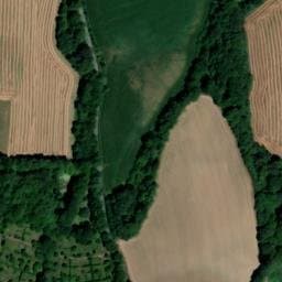 Vue satellite de Le Cleuziou à Louargat