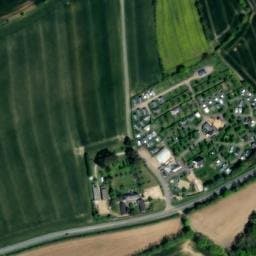 Vue satellite de Camping Bellevue à Erquy