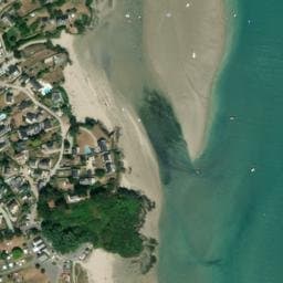 Vue satellite de Camping de la Manchette à Saint-Jacut-de-la-Mer