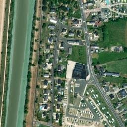 Vue satellite de Aire de camping-car à Beauvoir (5) à Beauvoir
