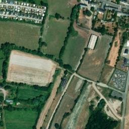 Vue satellite de Camping aux Pommiers à Beauvoir