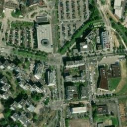 Vue satellite de Parking Hautepierre à Eckbolsheim