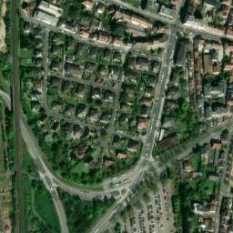Vue satellite de Parking Relais + Tram (Duc d'Alsace) à Eckbolsheim