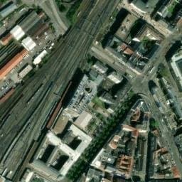 Vue satellite de Parking Wodli à Strasbourg