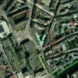 Vue satellite de Parking P3 Wilson à Strasbourg