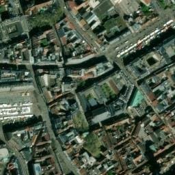 Vue satellite de Parc à vélos Opéra Broglie à Strasbourg