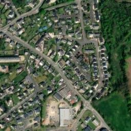 Vue satellite de Aire de camping-car à Erquy à Erquy