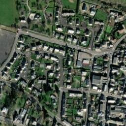 Vue satellite de Hébergements insolites > Les Roulottes à Saint-Hilaire-du-Harcouët
