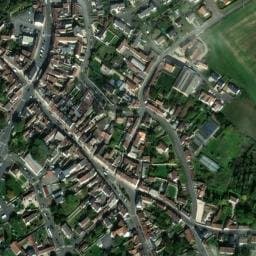 Vue satellite de Aire de camping-car de Châteauneuf-en-Thymerais à Saint-Sauveur-Marville