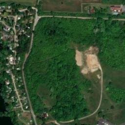 Vue satellite de Les Canadieres à Le Coudray-Montceaux