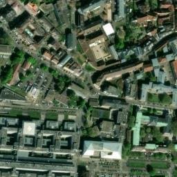 Vue satellite de Parking Nouvel Hôpital Civil à Strasbourg