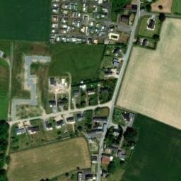 Vue satellite de Le Verger à Pléboulle