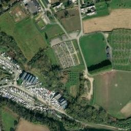 Vue satellite de Camping Le Rivage à Le Minihic-sur-Rance