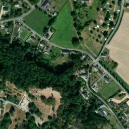Vue satellite de Camping de La Roche à Mont-Dol