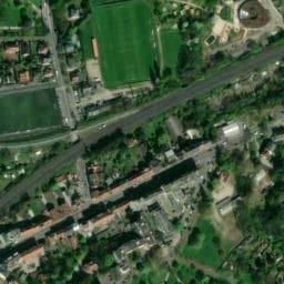 Vue satellite de Aire de camping-car à Oberhausbergen à Oberhausbergen