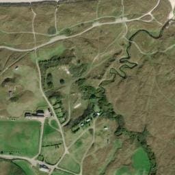 Vue satellite de Camping municipal des Dunes à Saint-Pabu