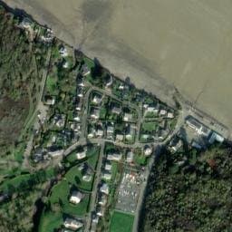 Vue satellite de Camping GCU de Tournemine à Plérin