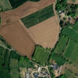 Vue satellite de Camping du Pourpray à Hillion