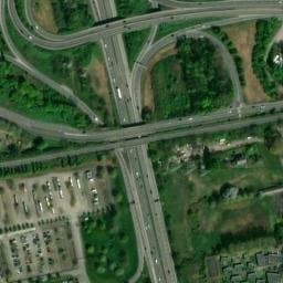 Vue satellite de Parking Relais + Tram (Elsau) à Strasbourg
