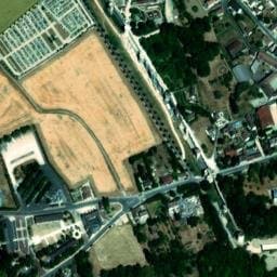 Vue satellite de Aire de camping-car à Mortery à Mortery