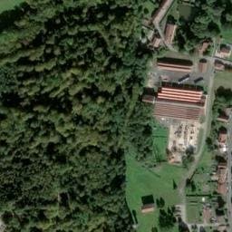 Vue satellite de Aire de camping-car à Parux à Parux