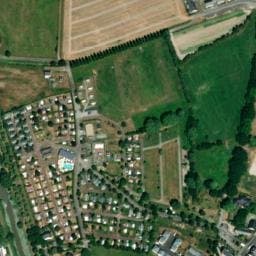 Vue satellite de Camping Haliotis à Pontorson