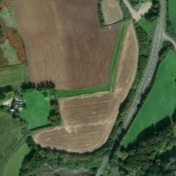 Vue satellite de Aire de camping-car à Lannilis à Lannilis