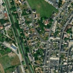 Vue satellite de Camping Seasonova Haliotis à Pontorson