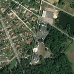 Vue satellite de Aire de camping-cars intercommunal de Senonches à Senonches