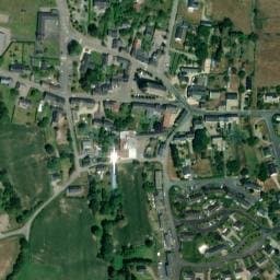 Vue satellite de Aire de camping-car de Sains à La Boussac