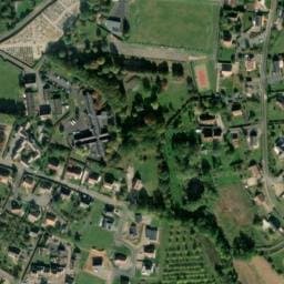 Vue satellite de Aire de service à Juvigny-sous-Andaine à Juvigny Val d'Andaine