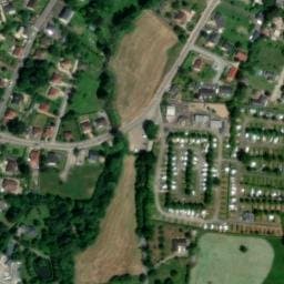 Vue satellite de Camping de la Vée à Tessé-Froulay