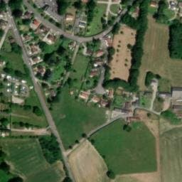 Vue satellite de Aire de camping-car de Bagnoles de l'Orne Normandie à Rives d'Andaine