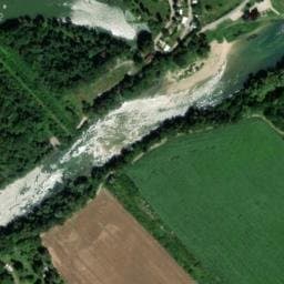 Vue satellite de La Vallée de la Seine à Conflans-sur-Seine
