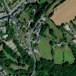 Vue satellite de Belle Isle en Terre à Loc-Envel