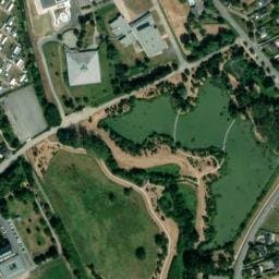 Vue satellite de Camping Les Tendières à Roz-Landrieux