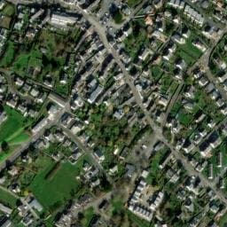 Vue satellite de Aire de camping-car à Trégueux à Trégueux