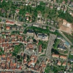Vue satellite de Parking gratuit - Hopital à Mutzig