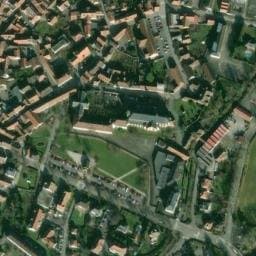 Vue satellite de Parking de bus à Molsheim
