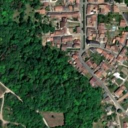 Vue satellite de Aire de stationnement à Maxey-sur-Vaise